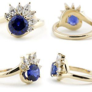 Custom Made Sapphire Ring